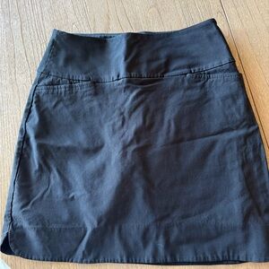 S.C. & CO Black Women's Skirt/ Athletic fit with built in Shorts- Size S